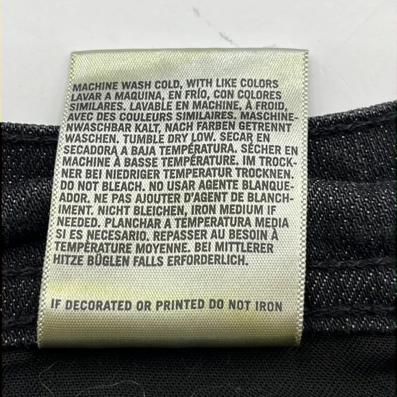 Citizens of Humanity Black Avedon Stretch Low Waist Skinny Leg Size 28 - Picture 12 of 16